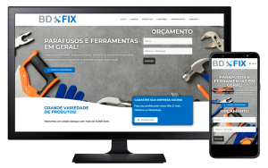 Site institucional de Ferramentas em Geral desenvolvido pela Projeto Virtual
